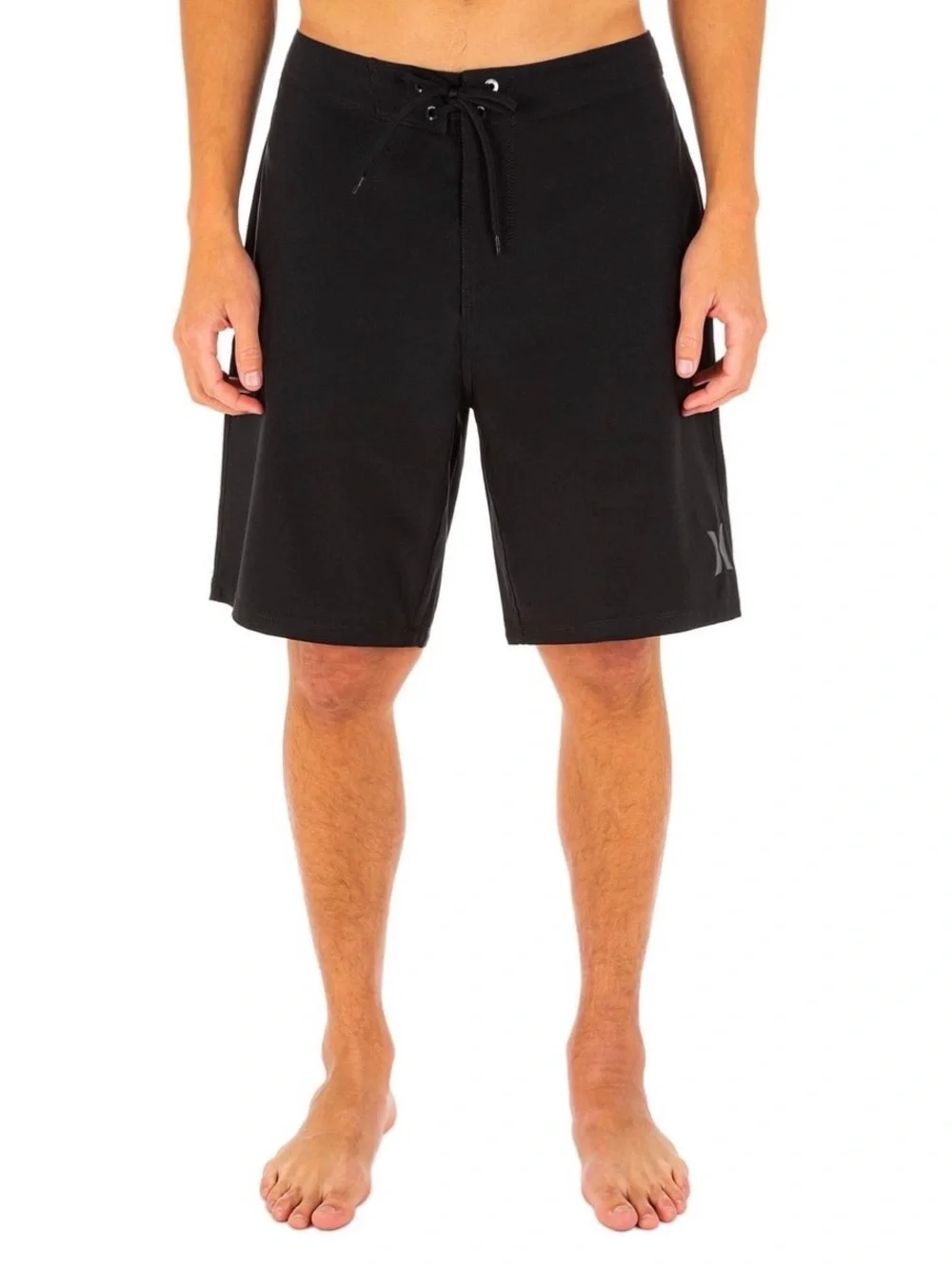 Hurley Men’s One & Only Phantom Solid Black Boardshorts W30 9” Inseam NWT Swim